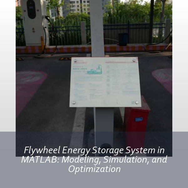 Flywheel Energy Storage System in MATLAB: Modeling, Simulation, and Optimization